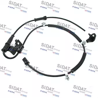 Capteur, vitesse de roue avant gauche FISPA 84.1355A2