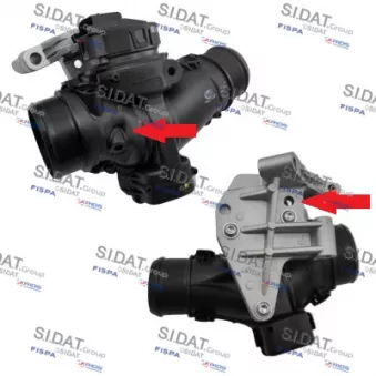 Valve, controle d'air-air d'admission FISPA 88.389