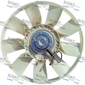 Ventilateur, refroidissement du moteur FISPA 9.6004 pour MAN TGA 40,390, 40,400 - 390cv