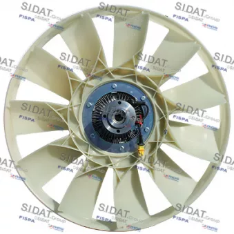 Ventilateur, refroidissement du moteur FISPA 9.6006 pour MAN TGA 24,480 - 480cv