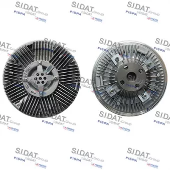 Embrayage, ventilateur de radiateur FISPA 9.7046