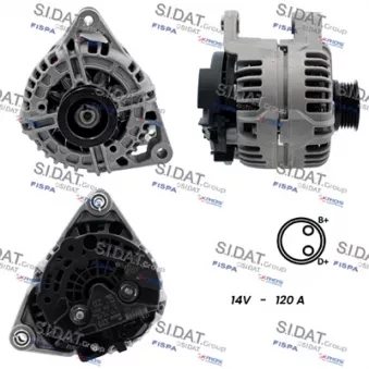 Alternateur FISPA OEM 9117935