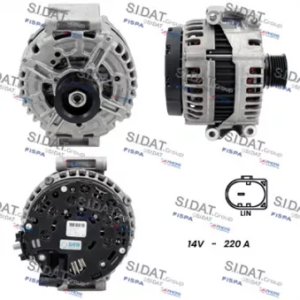 Alternateur FISPA OEM A0131540502