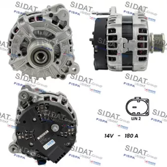Alternateur FISPA OEM 03L903023M