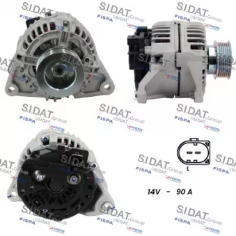Alternateur FISPA OEM 7700377092