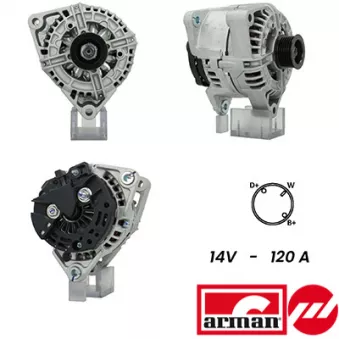 Alternateur FISPA OEM 24429105