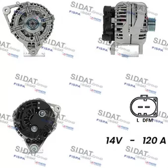 Alternateur FISPA OEM 96660301203