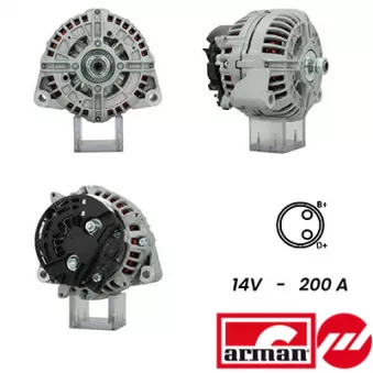 Alternateur FISPA OEM 1182544