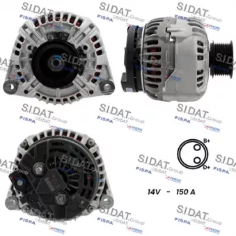 Alternateur FISPA OEM RE218703