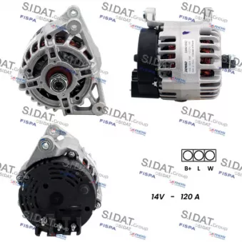 Alternateur FISPA OEM 3053661