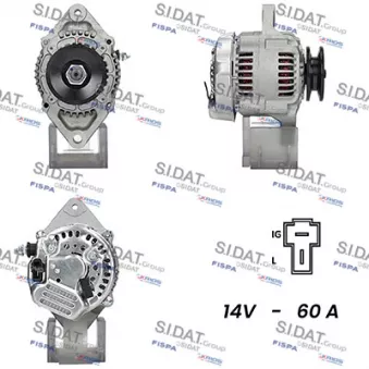 Alternateur FISPA OEM 1661564012