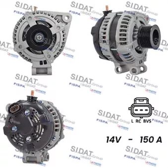 Alternateur FISPA OEM LR027517 Alternateur FISPA OEM LR027517