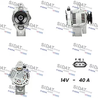 Alternateur FISPA OEM YM12924077200
