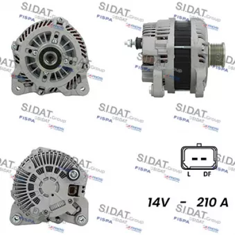 Alternateur FISPA OEM A004TJ0382