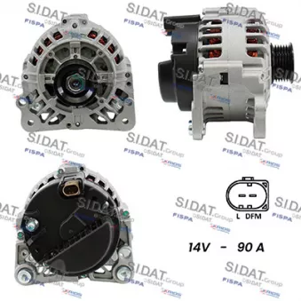 Alternateur FISPA OEM 03D903025H