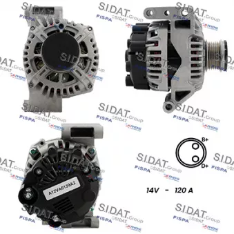 Alternateur FISPA OEM 51854103