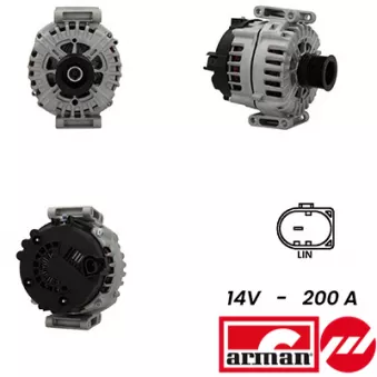 Alternateur FISPA OEM A0009065207