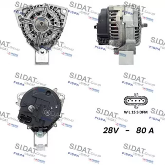 Alternateur FISPA OEM A0141545302