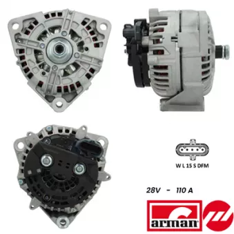 Alternateur FISPA OEM 1697322