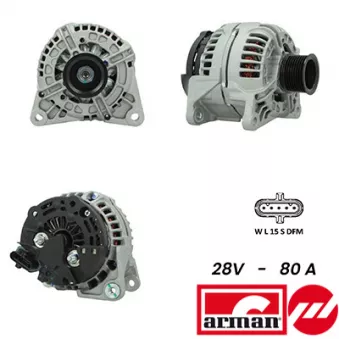 Alternateur FISPA OEM AELD074