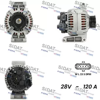 Alternateur FISPA OEM 1886885