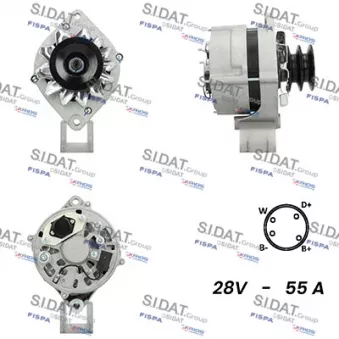 Alternateur FISPA OEM 0R3652