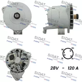 Alternateur FISPA OEM 50261017175