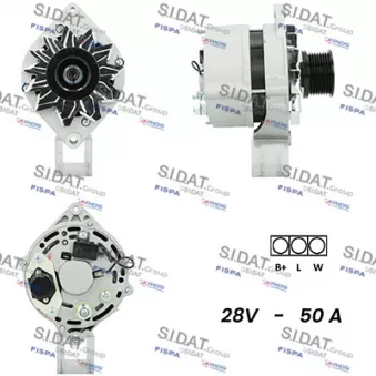Alternateur FISPA OEM 3920678