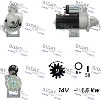Démarreur FISPA OEM 58401750