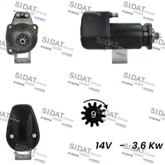 Démarreur FISPA OEM A0031515601