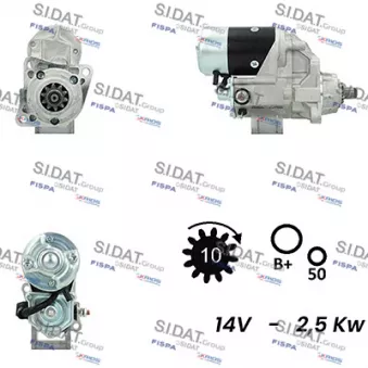 FISPA S12DE0712A2 - Démarreur