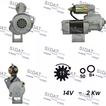 FISPA S12MH0410A2 - Démarreur