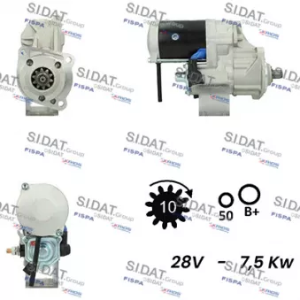 Démarreur FISPA S24DE0147A2