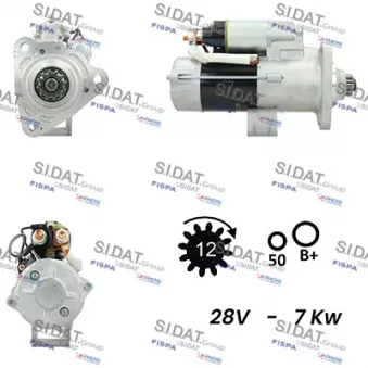 Démarreur FISPA OEM A0061516901
