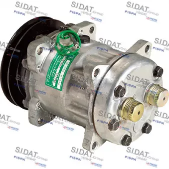 Compresseur, climatisation FISPA SB.072S pour IVECO EUROSTAR LD 190 E 52 - 514cv