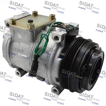 Compresseur, climatisation FISPA SB.120D pour IVECO STRALIS AS 190S48 - 480cv