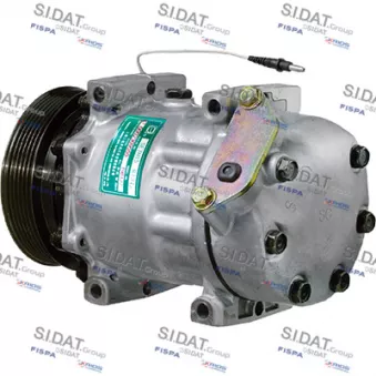 Compresseur, climatisation FISPA SB.137S pour RENAULT LAGUNA 1.8 (B56A/B) - 90cv