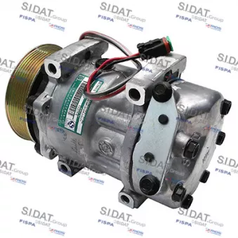 Compresseur, climatisation FISPA SB.217S pour SCANIA 4 - series 144 G/460 - 460cv