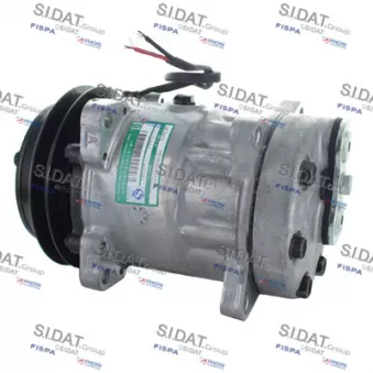 Compresseur, climatisation FISPA SB.236S pour DAF 75 CF FAT 75 CF 290 - 288cv
