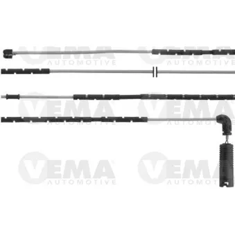 Contact d'avertissement, usure des plaquettes de frein VEMA OEM 34356757896