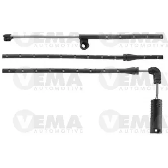 Contact d'avertissement, usure des plaquettes de frein VEMA 117475