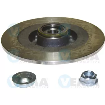 Jeu de 2 disques de frein arrière VEMA OEM 402022291R