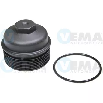 Couvercle, boîtier du filtre à huile VEMA 303042 pour VOLKSWAGEN TOURAN 1.4 TSI - 140cv