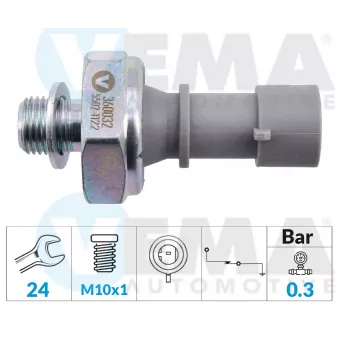 Indicateur de pression d'huile VEMA OEM 6240261