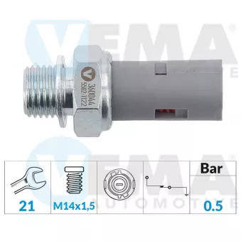 VEMA 360044 - Indicateur de pression d'huile