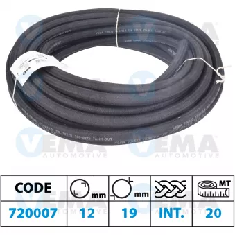 Tuyau de carburant VEMA 720007
