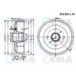 VEMA 801268 - Tambour de frein