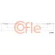 COFLE 92.1.PE006 - Tirette à câble, frein de stationnement