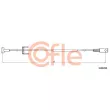 Tirette à câble, frein de stationnement COFLE [92.1.RE011]