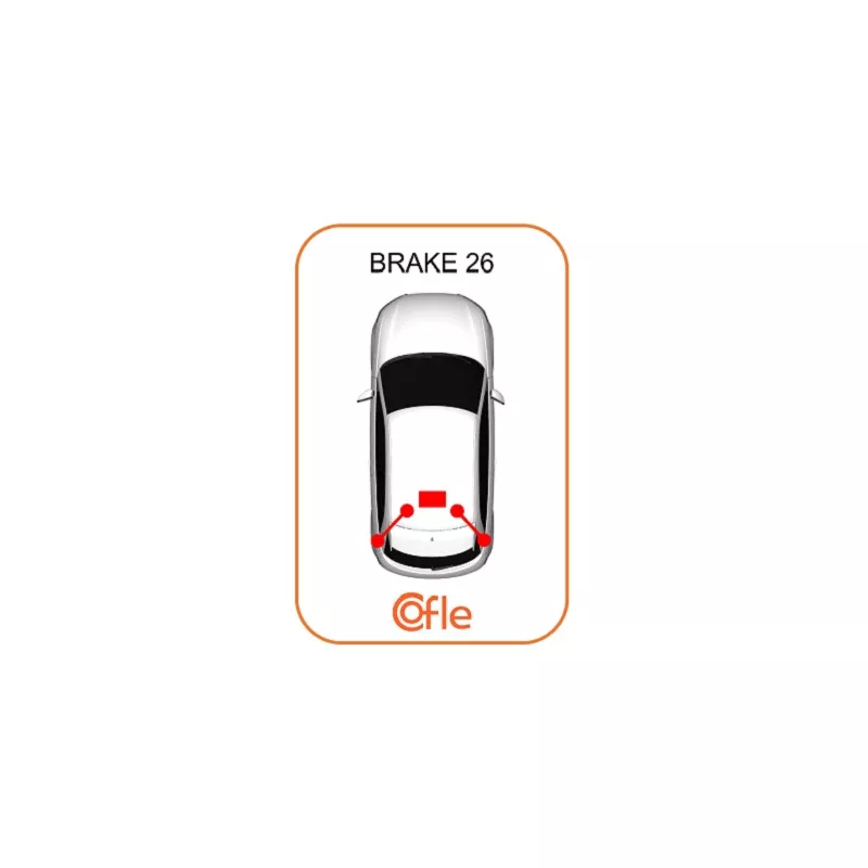Tirette à câble, frein de stationnement COFLE 92.1E.BW001 - Visuel 1